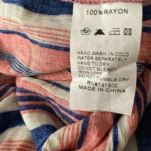 🆕Velzera Trendy Stripe Lightweight Spring Chic Vibes Midi Jumsuit🆕 - Picture 9 of 9